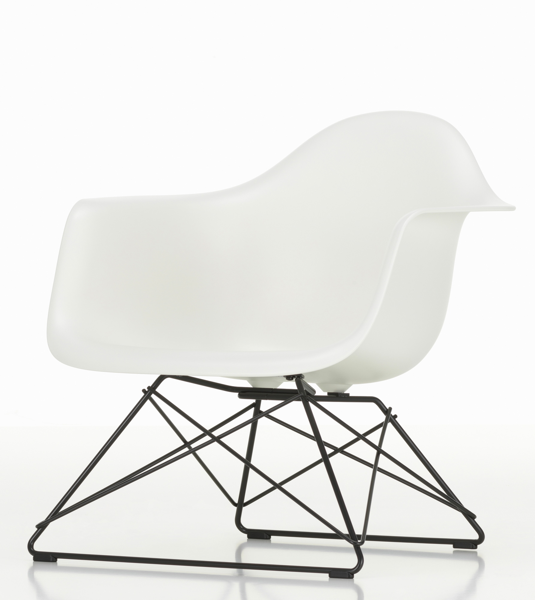 eames plastic armchair virra eames チェア Eames Plastic Armchair RE DAW, Pebble, With full upholstery